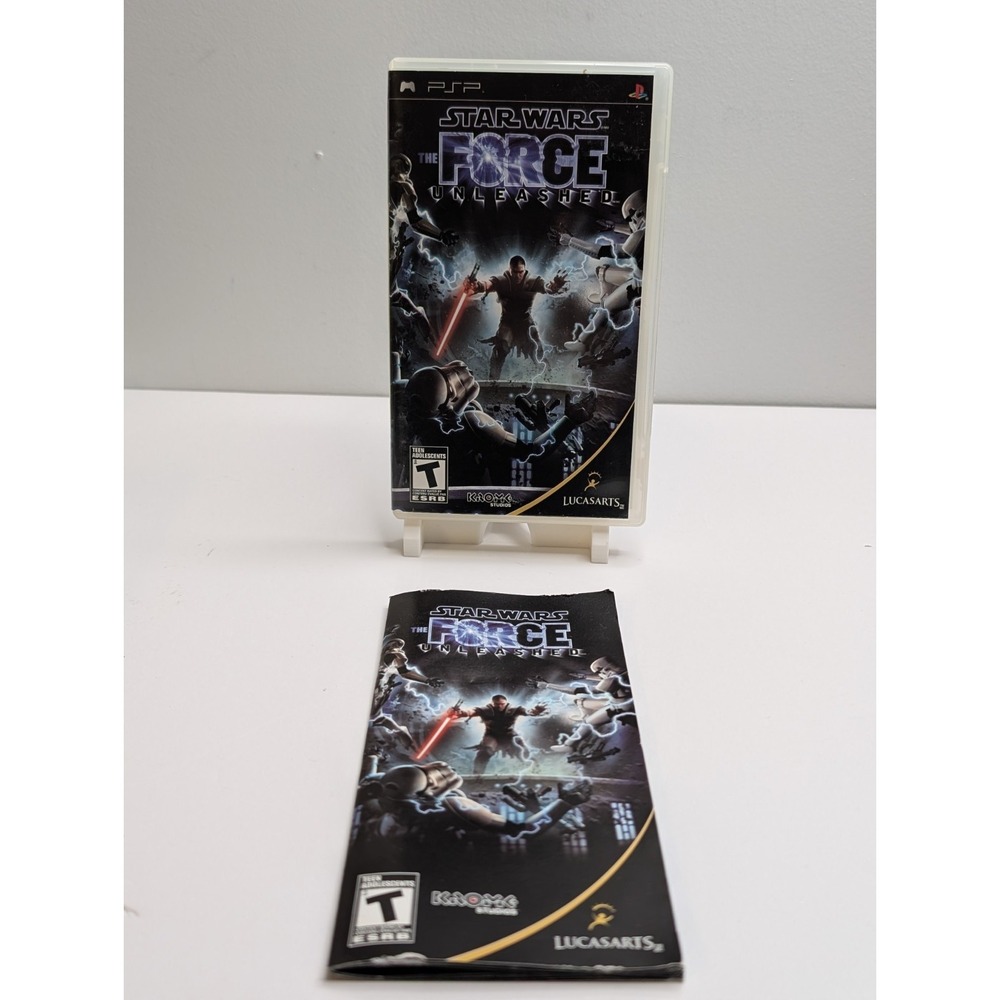 Star Wars The Force Unleashed Sony PSP - 2008 - CIB w/Manual